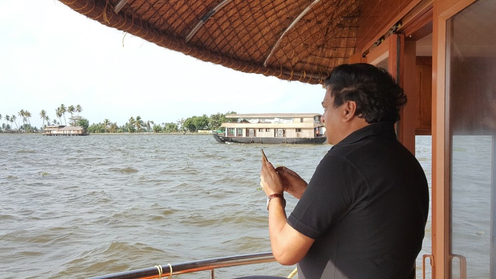 Houseboat on Kerala backwaters