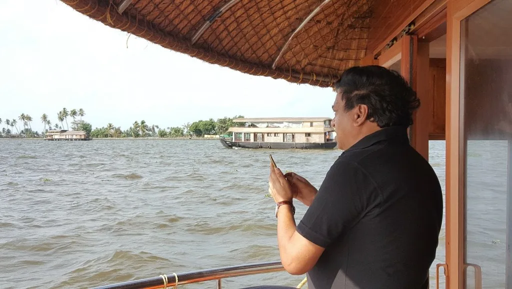 Houseboat on Kerala backwaters