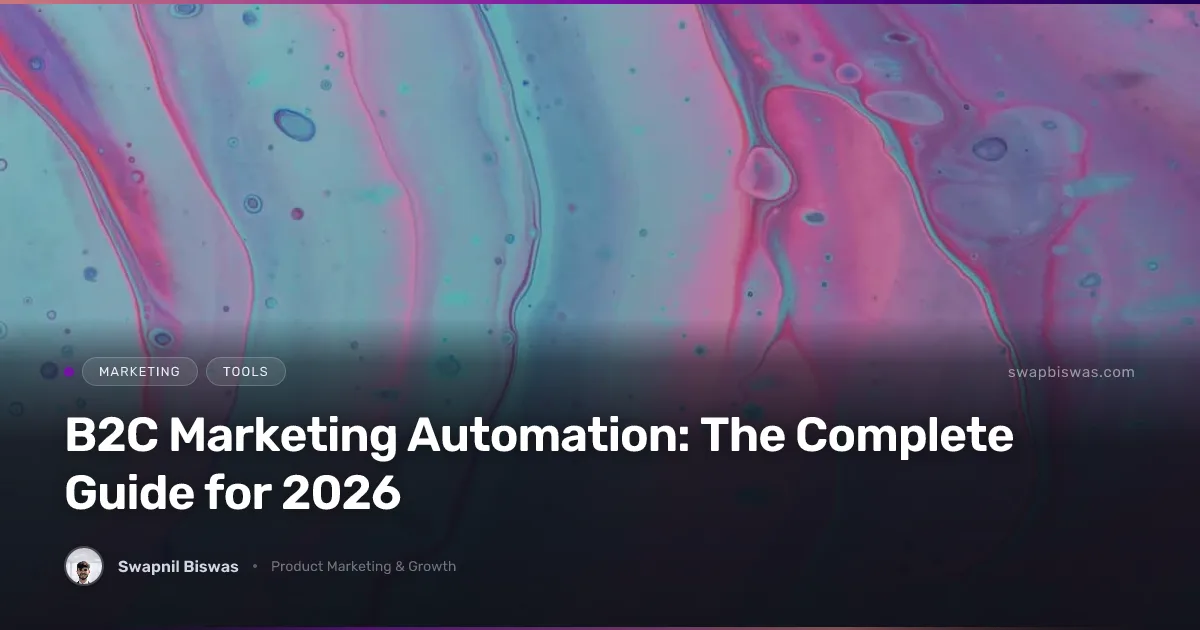 B2C marketing automation workflows and tools guide