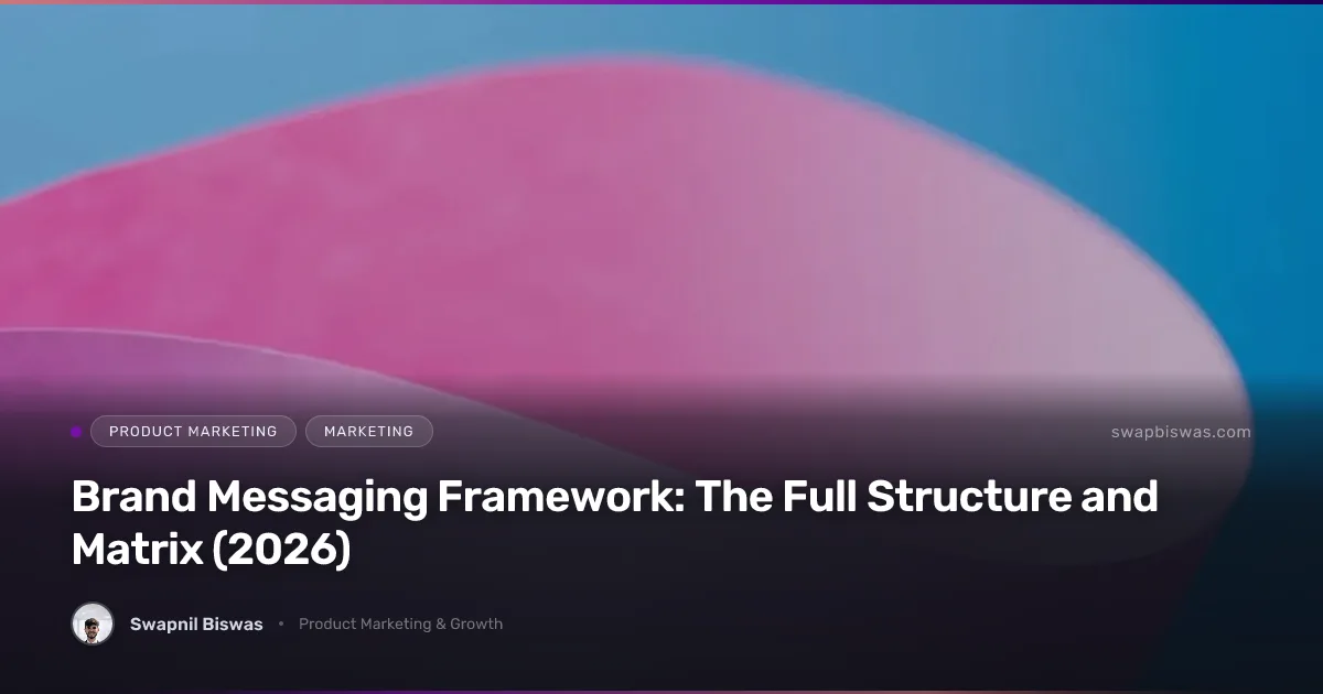 Brand Messaging Framework: The Full Structure and Matrix (2026)