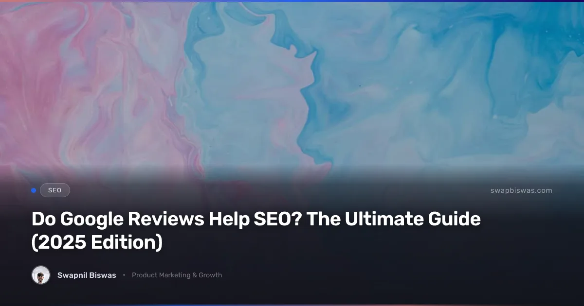 Google Reviews and SEO guide illustration