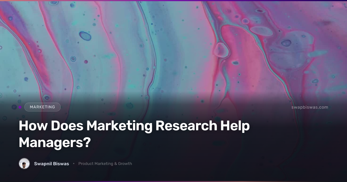 Marketing research illustration