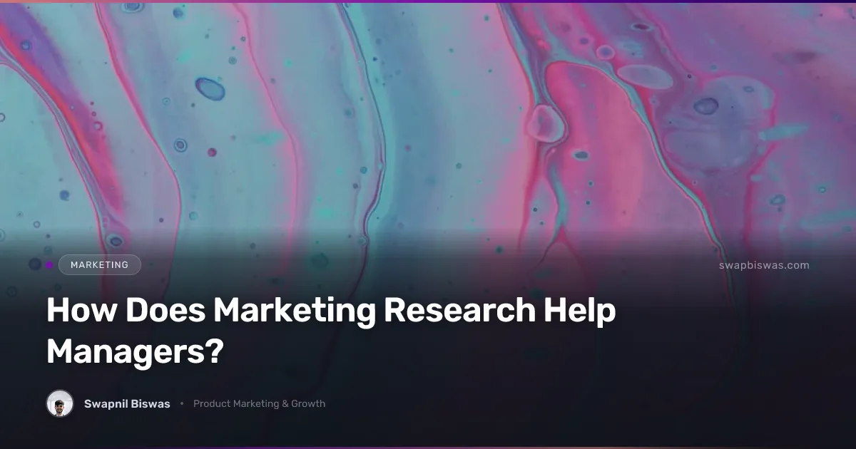 Marketing research illustration