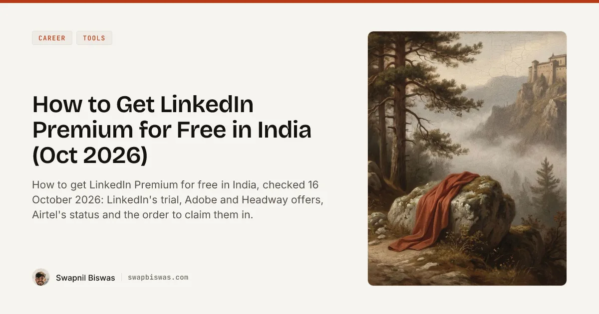 Renaissance-style landscape of a mountain path climbing toward a monastery in morning light, a red cloak on the trail