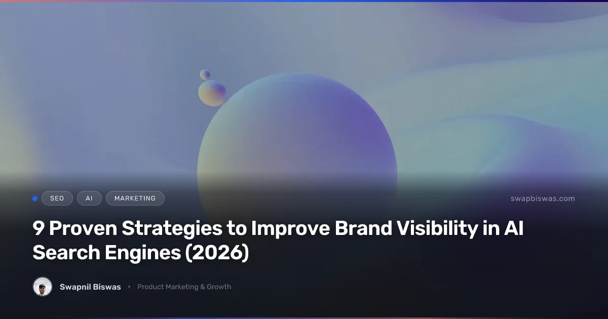 Illustration of a brand being surfaced and cited across ChatGPT, Perplexity, Gemini, and Google AI Overviews