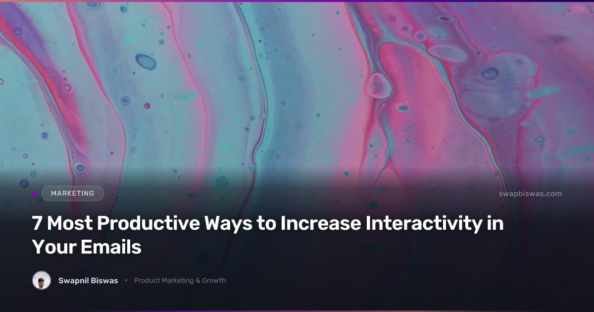 Email interactivity strategies illustration