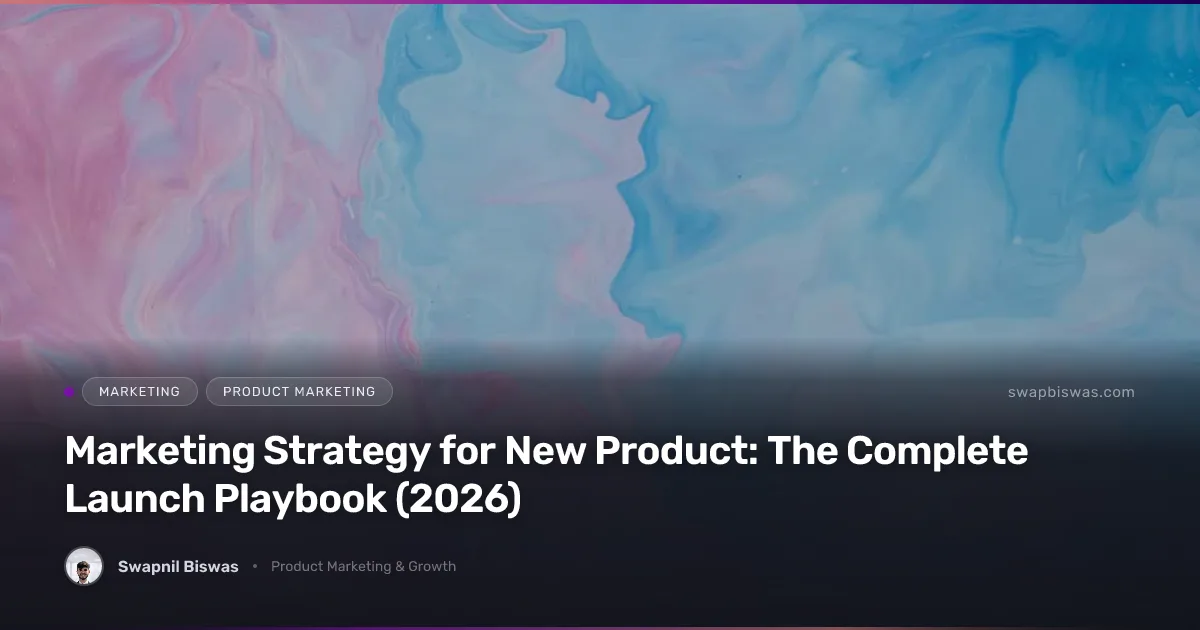 Marketing strategy for new product launch