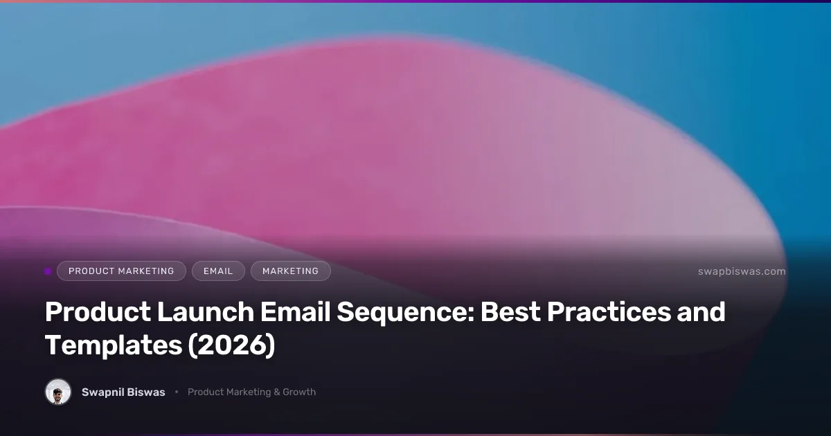 Product Launch Email Sequence: Best Practices and Templates (2026)